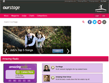 Tablet Screenshot of ourstage.com